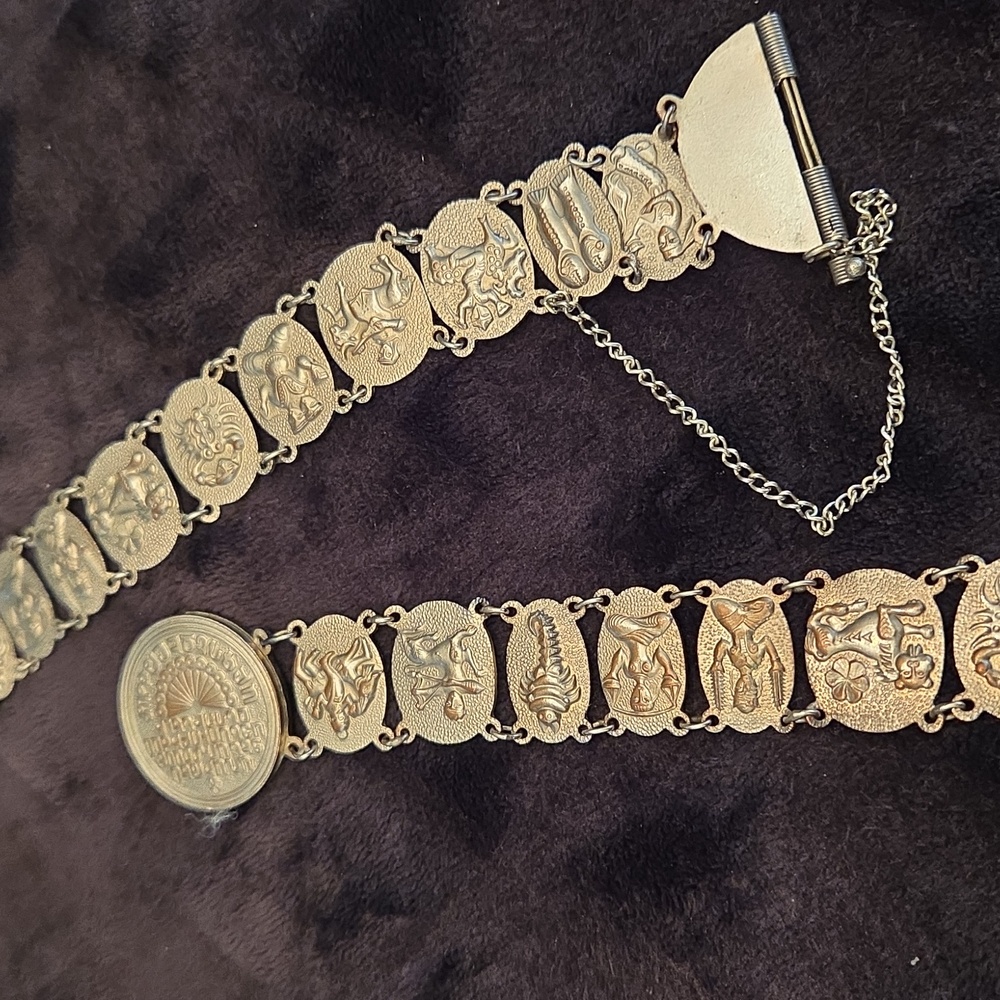 Elegant Black Belt with Gold Buckle